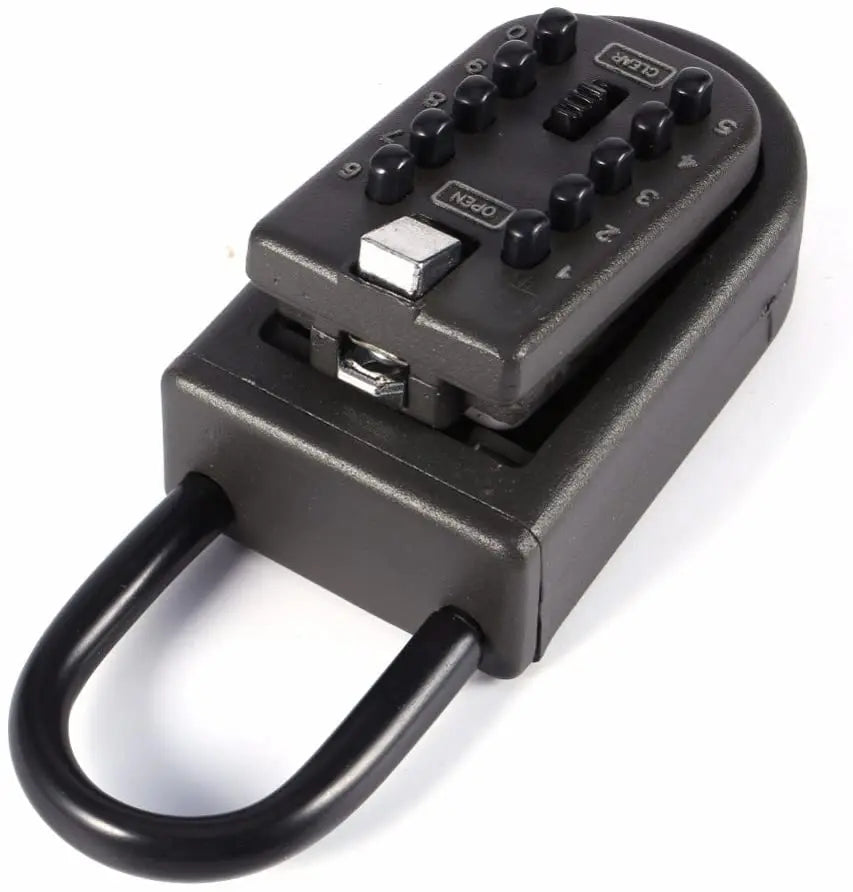 10-Digit Combination Lock Key Safe Storage Box Padlock Security Home Outdoor pattanaustralia