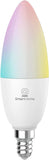 Wifi Smart RGBW Dimmable LED Bulb E14 Google Home Alexa