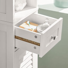 Load image into Gallery viewer, Tall Cabinet, Freestanding Cabinet, Bathroom Cabinet, 170X32X30 Cm, White, FRG236-W
