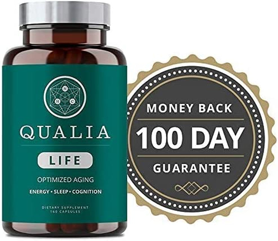 Life - Cell Energy for Optimized Aging & Long-Term Health | NAD Supplement with Niacinamide, Resveratrol, Vitamin B3, Niacin for NAD+ Support (160 Capsules)