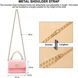 Small Toddler Crossbody Bags Purses for Little Girls,Crossbody Cute Princess Handbags Shoulder Bag for Kids Gift