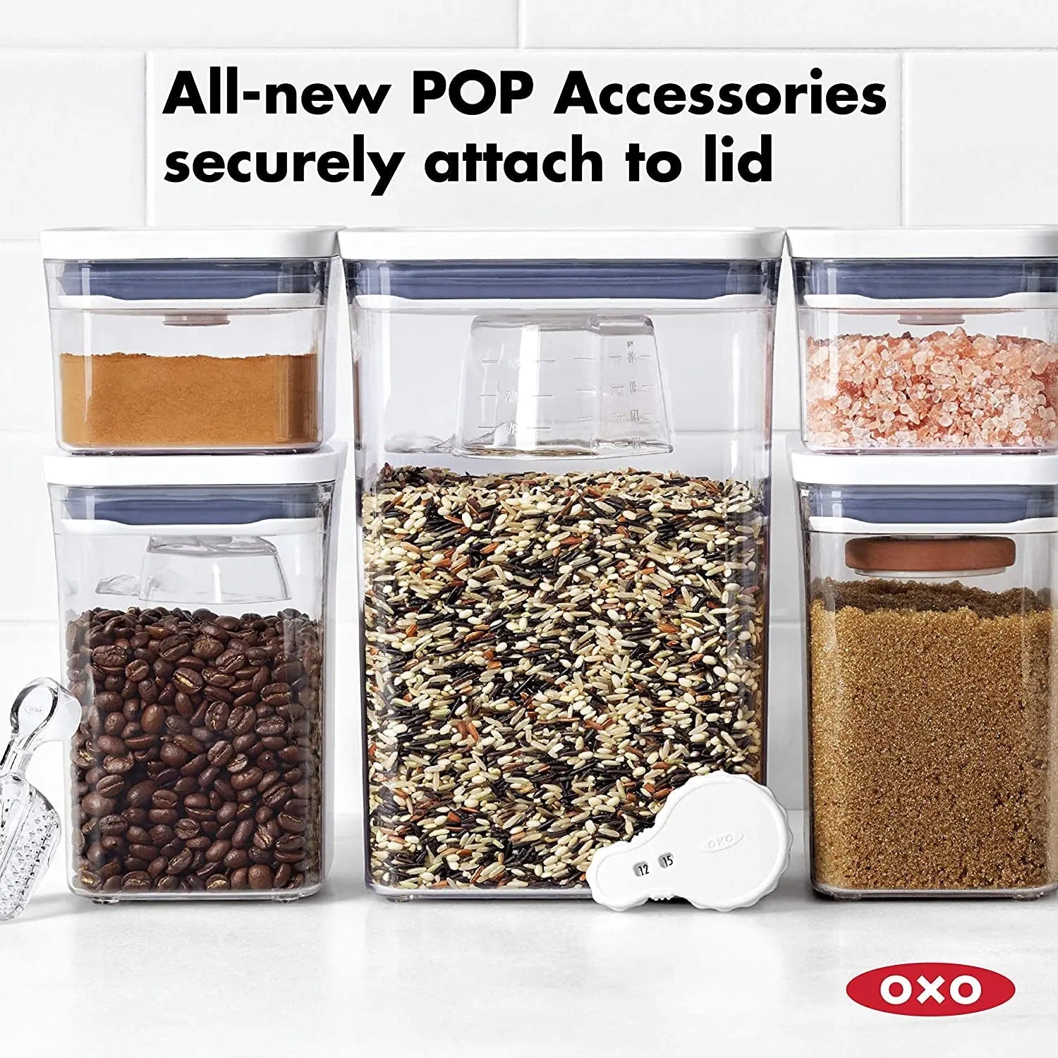 Good Grips POP 2.0 3-Piece Value Container Set, Multicolor