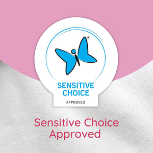 Concentrate Sensitive Liquid Fabric Softener Conditioner, 2L, 80 Washes, Gentle on Sensitive Skin, Hypoallergenic, Dermatologist Tested, Sensitive Choice, Luxurious Softness
