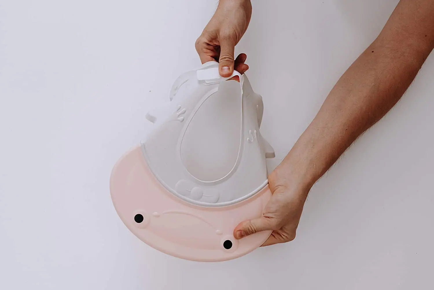 Kids Shower Cap – Hair Washing Hat for Toddlers – Silicone Baby Water Head Protector for Bath Time