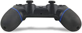 Wireless Controller Gamepad for PS4/PS4 Slim/Ps4 Pro/Pc with USB Charge Cable with Dual Vibration, Clickable Touchpad, Audio Function, Light Bar and Anti-Slip