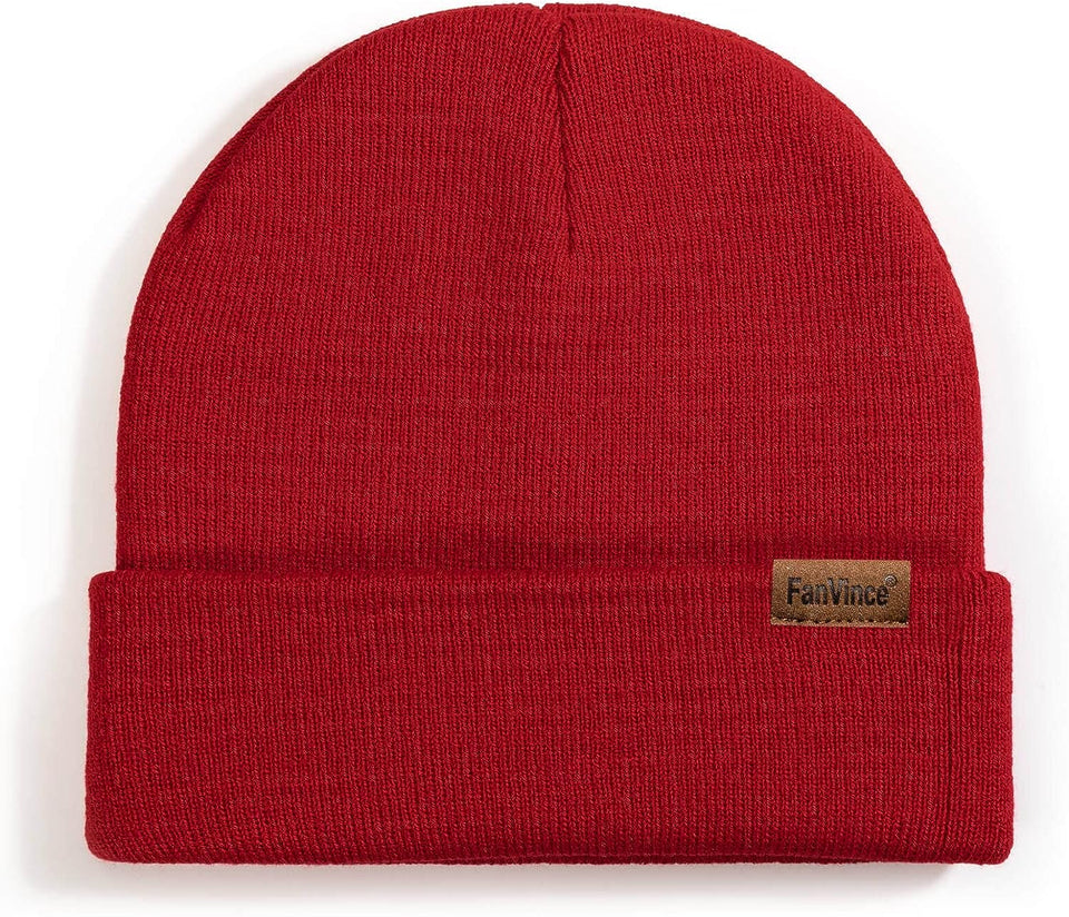 Beanie for Men Women Winter Skullies Cap Thermal Accessories