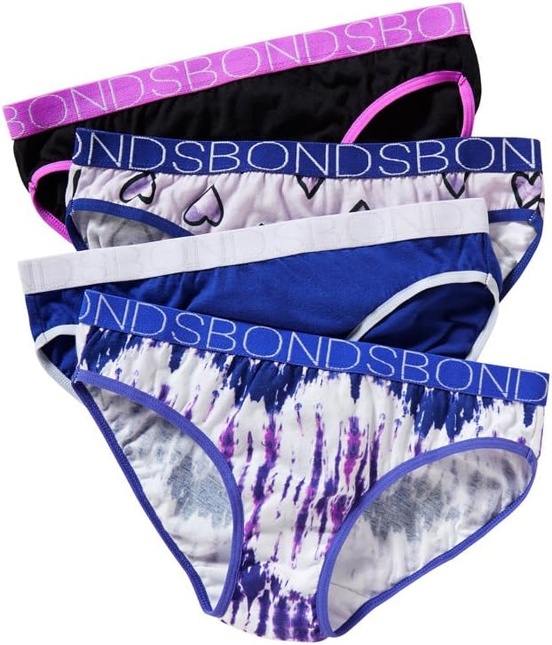 Girls Underwear Bikini Brief (4 Pack)