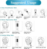 5 in 1 Facial Massager Face LED Light Skin Care Beauty Device, Photon Skin Rejuvenation Apparatus, Skin Rejuvenation/Anti-Aging/Skin Tightening/Face Lifting/Face Cleansing/Wrinkle Removing, Best Lady