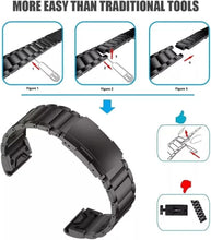 Load image into Gallery viewer, 22 26Mm Titanium Alloy Metal Quick Release Watchband Straps for Garmin Fenix 7 7X 6 6X Pro 5 5X plus Instinct 2 Easyfit Bracelet

