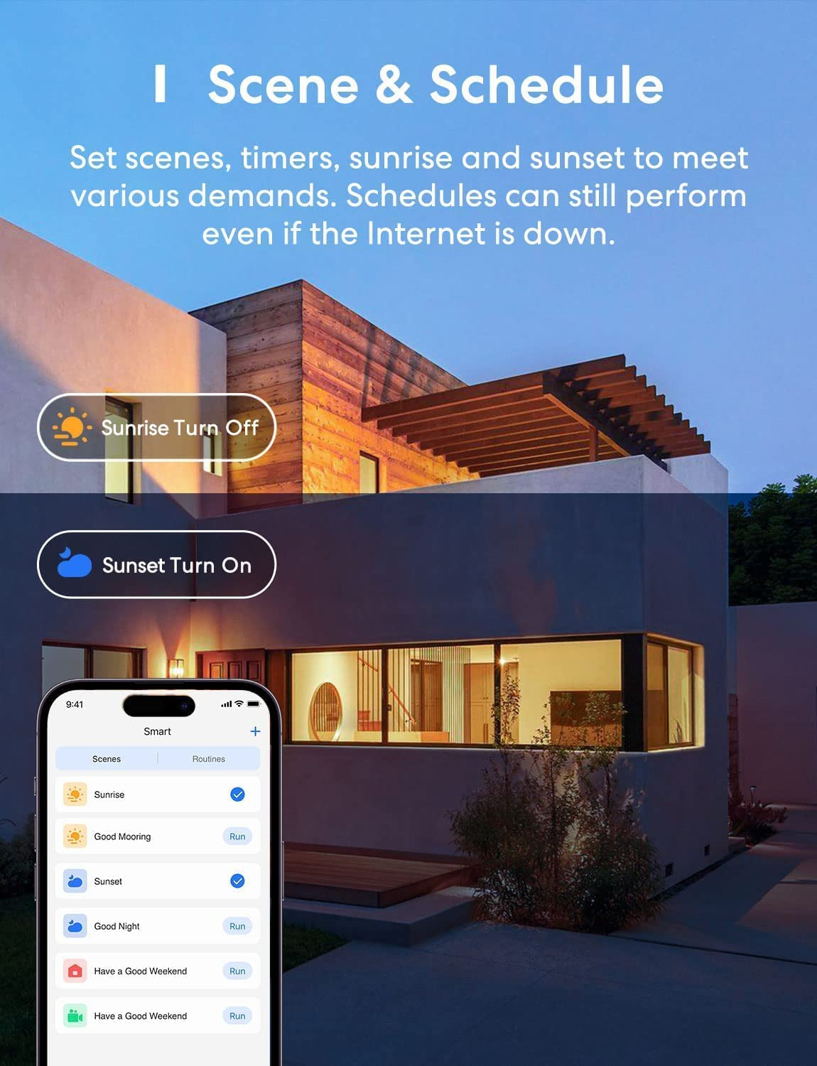 Light Bulbs Wifi Smart Bulbs B22 Bayonet [2 Pack] Compatible with Echo Alexa Google Home Dimmable Warm Light and Multicolor by  810Lumens 60W Equivalent 2700K-6500K RGBCW
