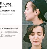 Experience Noise Reduction Ear Plugs – High Fidelity Hearing Protection for Concerts, Motorcycles, Drummers, Work & Noise Sensitivity – 8 Ear Tips in XS, S, M, L – 18Db Noise Cancelling - Silver