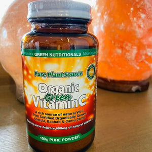Green Vitamin C 100G Powder - Vegan Vegetarian Friendly