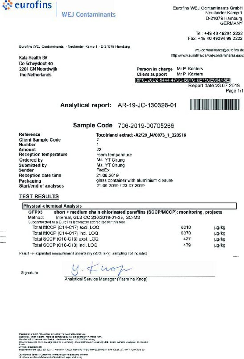 Unique Formula with All 8 Tocopherols and Tocotrienols Vitamin E– 400 IU Contains No Pah’S, Heavy Metals, Contaminants or Preservatives - Certified Sustainable - Hair, Scars and Skin