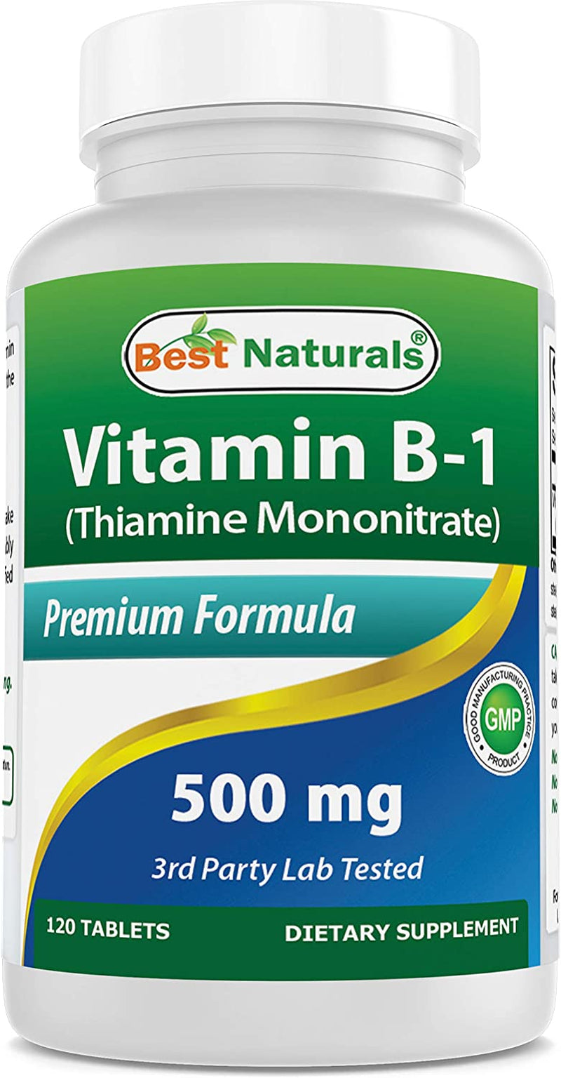 Vitamin B1 as Thiamine Mononitrate 500 Mg 120 Tablets