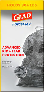 Forceflex Garbage Bags, 25 Count