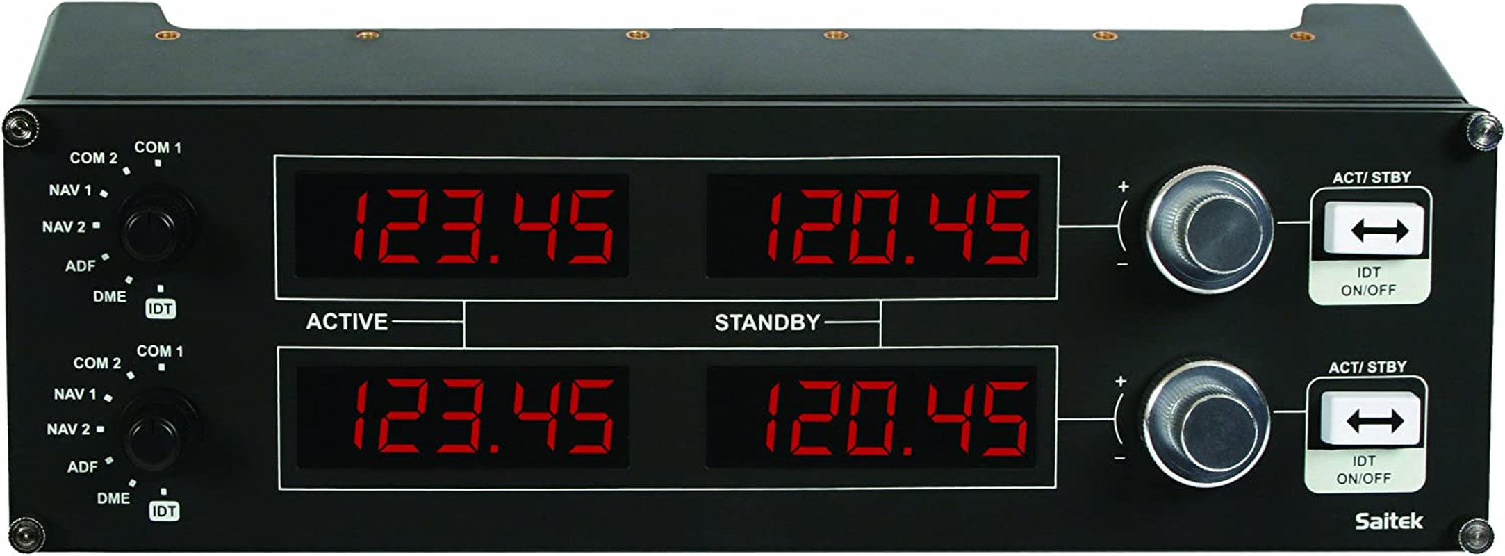 945-000029 G Pro Flight Radio Panel,Black