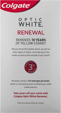 Load image into Gallery viewer, Optic White Renewal Vibrant Clean Teeth Whitening Toothpaste, 85G, with 3 Percent Hydrogen Peroxide, Enamel Safe
