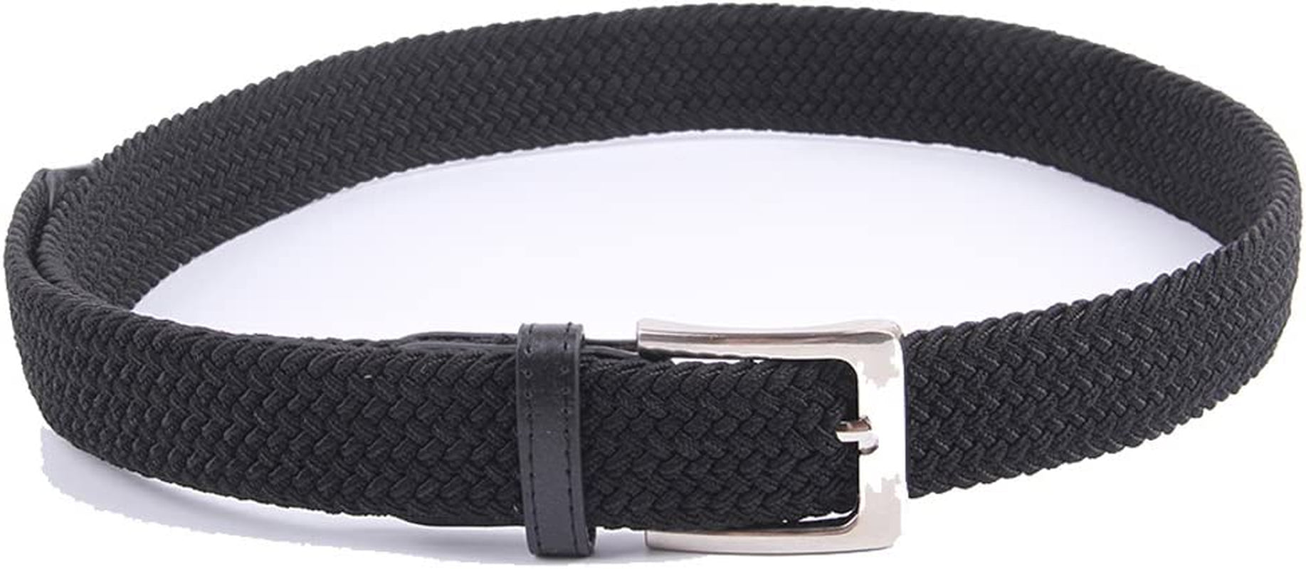Canvas Elastic Fabric Woven Stretch Multicolored Braided Belts
