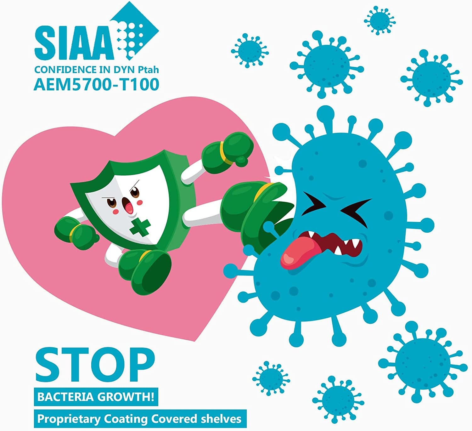 Bathroom Organizer, 4-Tier Over-The-Toilet Storage, Adjustable Floor to Ceiling Storage Cabinet, Metal Bathroom Shelves for Small Room, Saving Space, 65 to 116 Inch Tall, White