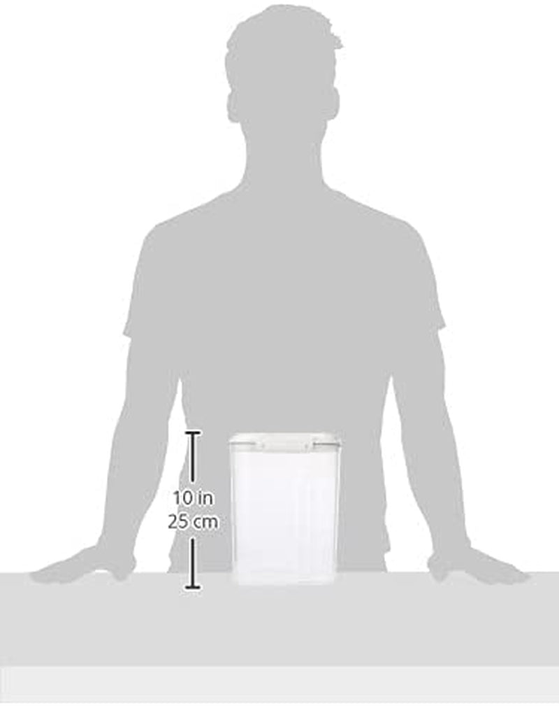 82004 Bake It Pantry Set 5 Food Storage Containers with Lids 2 Cups for Baking Bpa-Free for Cereal, Flour, Pasta and More