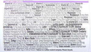 Ultivite Women'S 65+ Multivitamin | Supports Energy Production | 60 Tablets