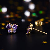 Hypoallergenic Kids Stud Earrings 925 Sterling Silver Gifts for Little Girls (Nickel Free)