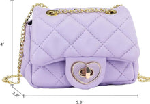 Load image into Gallery viewer, Sparkly Glitter Toddler Kids Purse for Girls Quilted Little Girl Purses

