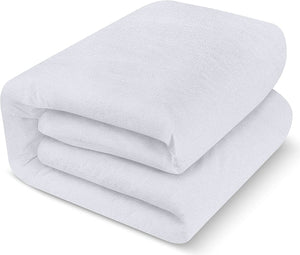 Waterproof Mattress Protector - Fits up to 40 Cm Deep, Terry Top Mattress Cover, Breathable, Fitted Style with Stretchable Pockets (Queen)