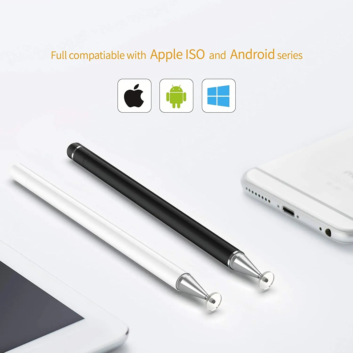 Stylus Pens for Touch Screens, PONY Capacitive Pen High Sensitivity & Fine Point Disc Tip, Magnetism Cover Cap for Apple, Microsoft, Android  Touch Screen Tablet pattanaustralia