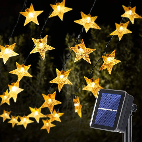 Star Solar String Light Outdoor, 18M/59ft, 110 LED Solar and USB Powered, 8 Decorative Modes Pattan Australia
