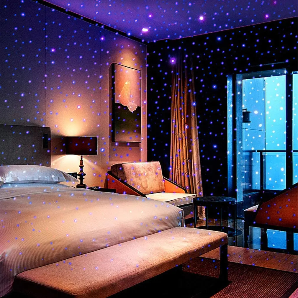 Star Projector Night Light, Adjustable ,Romantic, Interior Car Lights and Portable, Decorations for Car, Ceiling, Bedroom, Party pattanaustralia