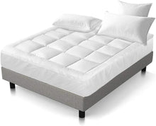 Load image into Gallery viewer, Queen Prime Pillowtop Mattress Topper Underlay Pad Mat Cover Q

