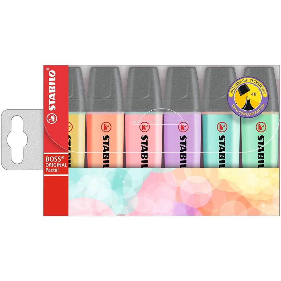 Boss Highlighter Pastel Wallet Pattan Australia