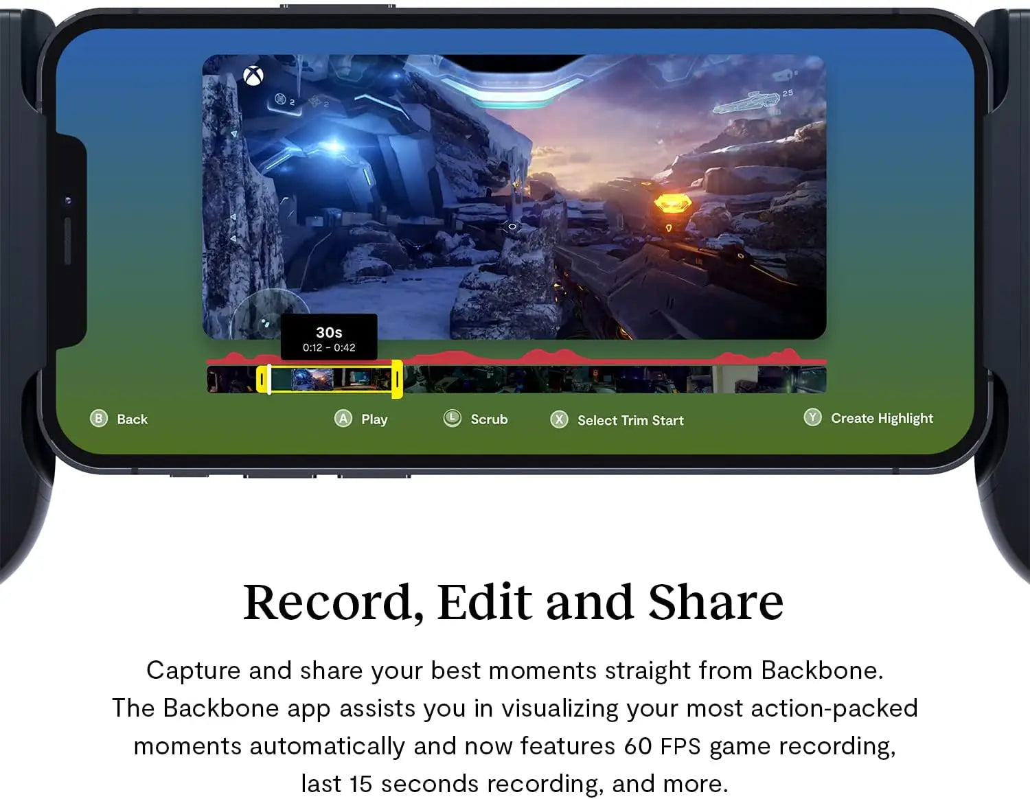Backbone One iOS Mobile Gaming Controller for Apple iPhone [MFI Certified] Pattan Australia