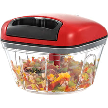 Load image into Gallery viewer, Geedel Food Chopper, Pull Onion Garlic Chopper Dicer for Kitchen 500ml
