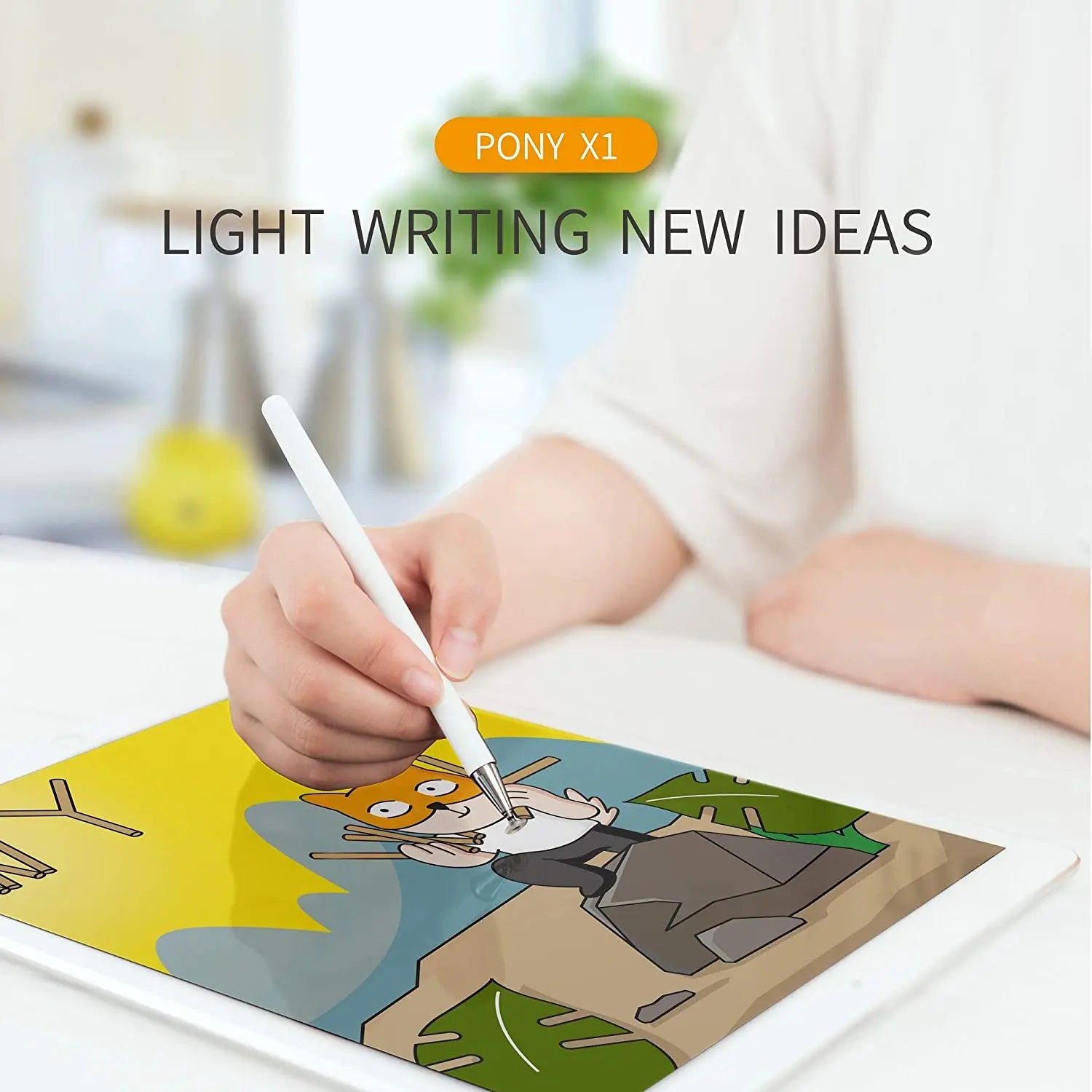 Stylus Pens for Touch Screens, PONY Capacitive Pen High Sensitivity & Fine Point Disc Tip, Magnetism Cover Cap for Apple, Microsoft, Android  Touch Screen Tablet pattanaustralia