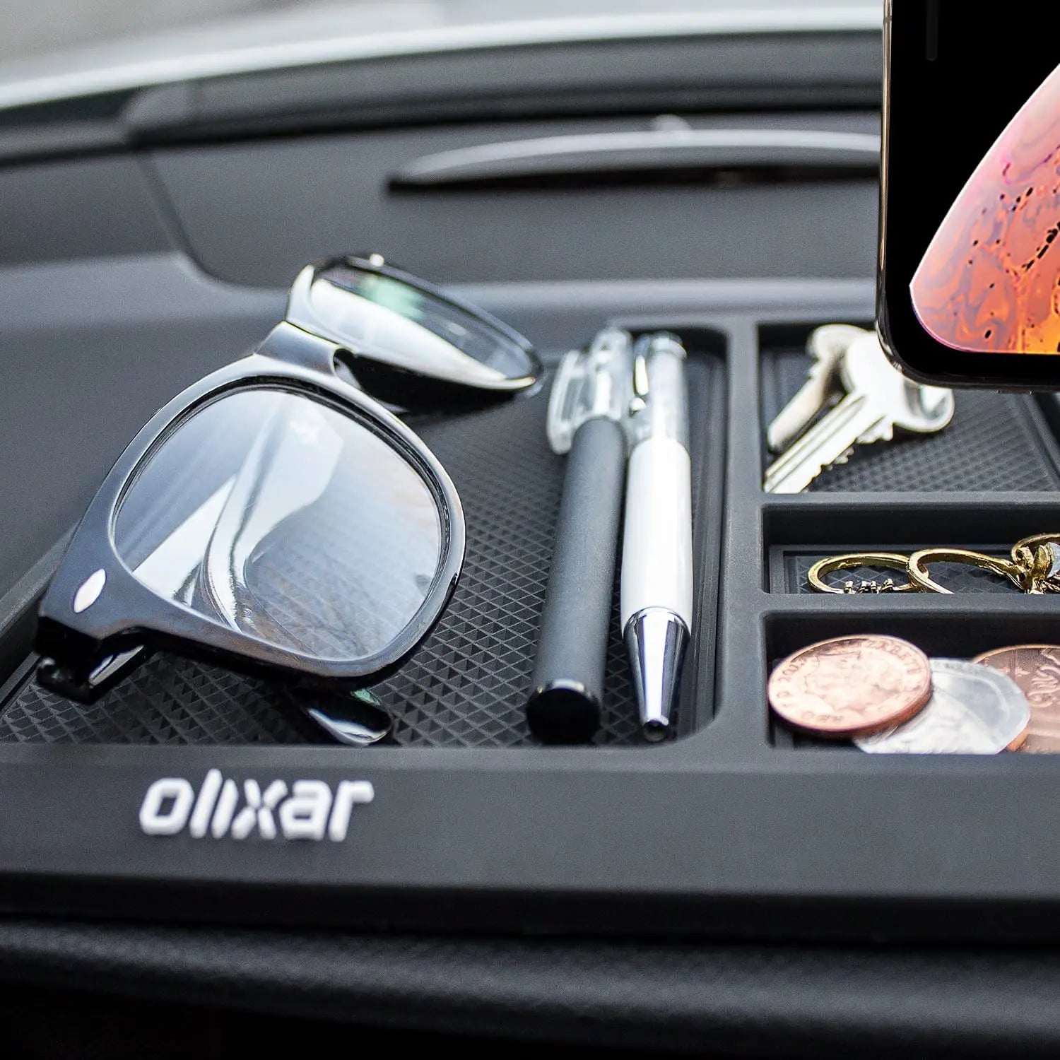Olixar Non Slip Car Dash Mat with Phone Holder Pattan Australia