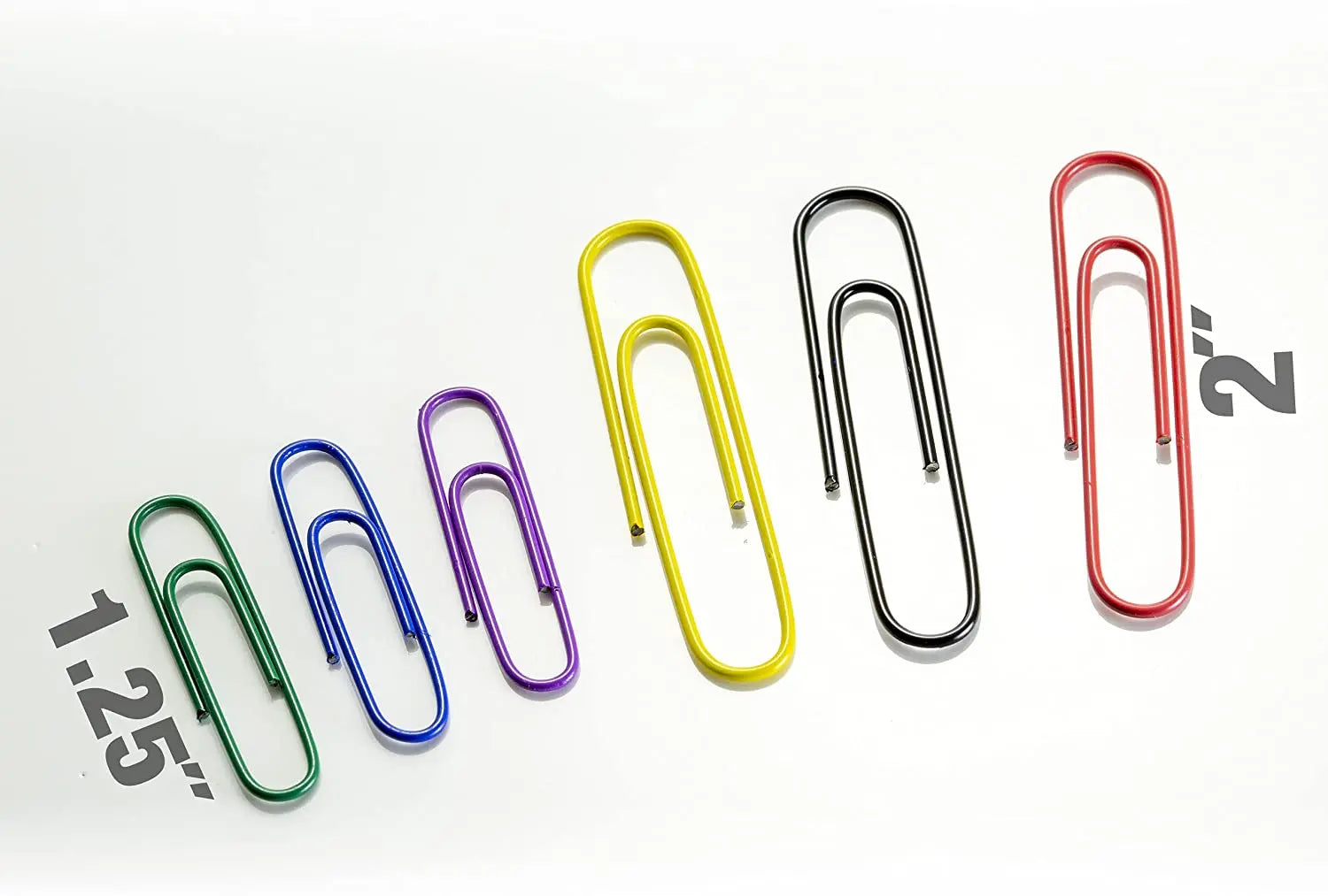Officemate PVC Free Color Coated Paper Clips Pattan Australia