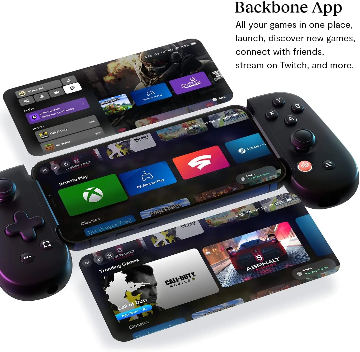 Backbone One iOS Mobile Gaming Controller for Apple iPhone [MFI Certified] Pattan Australia