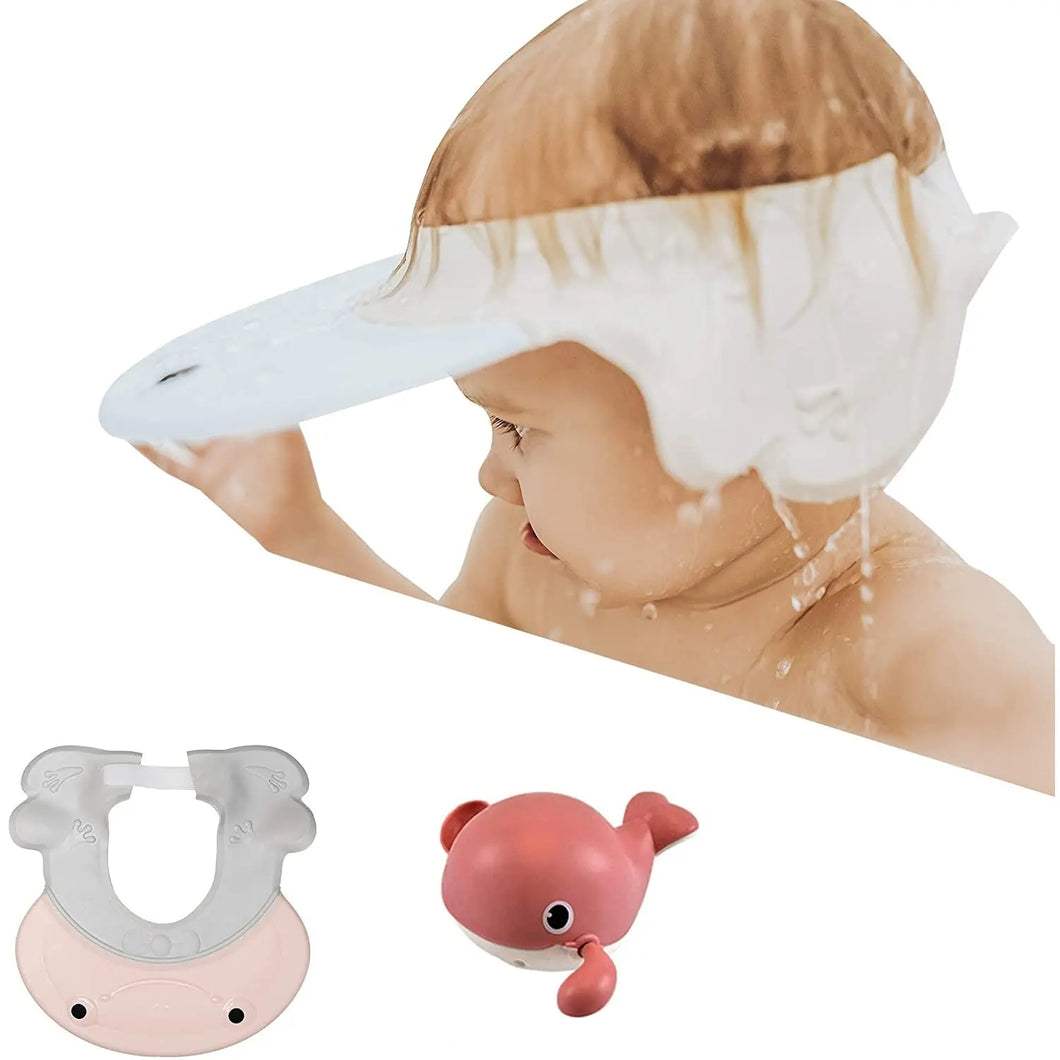 Silicone Baby Water Head Protector for Bath Time