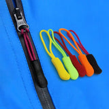 80 Pieces Zipper Extension Pulls, 8 Colors,  Nylon Cord Zipper Replacement Tag Pattan Australia