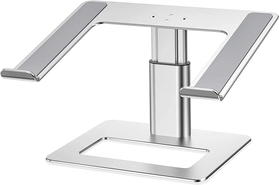 Aluminum Laptop, Notebook Stand, Ergonomic Adjustable, Riser Holder Compatible with 10"-15.6" Laptops pattanaustralia