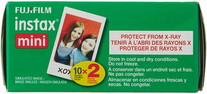 Fujifilm INSTAX Mini Instant Film Twin Pack (White) pattanaustralia