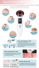 Load image into Gallery viewer, 5 in 1 Facial Massager Skin Care Beauty Device, Photon Skin Rejuvenation Apparatus
