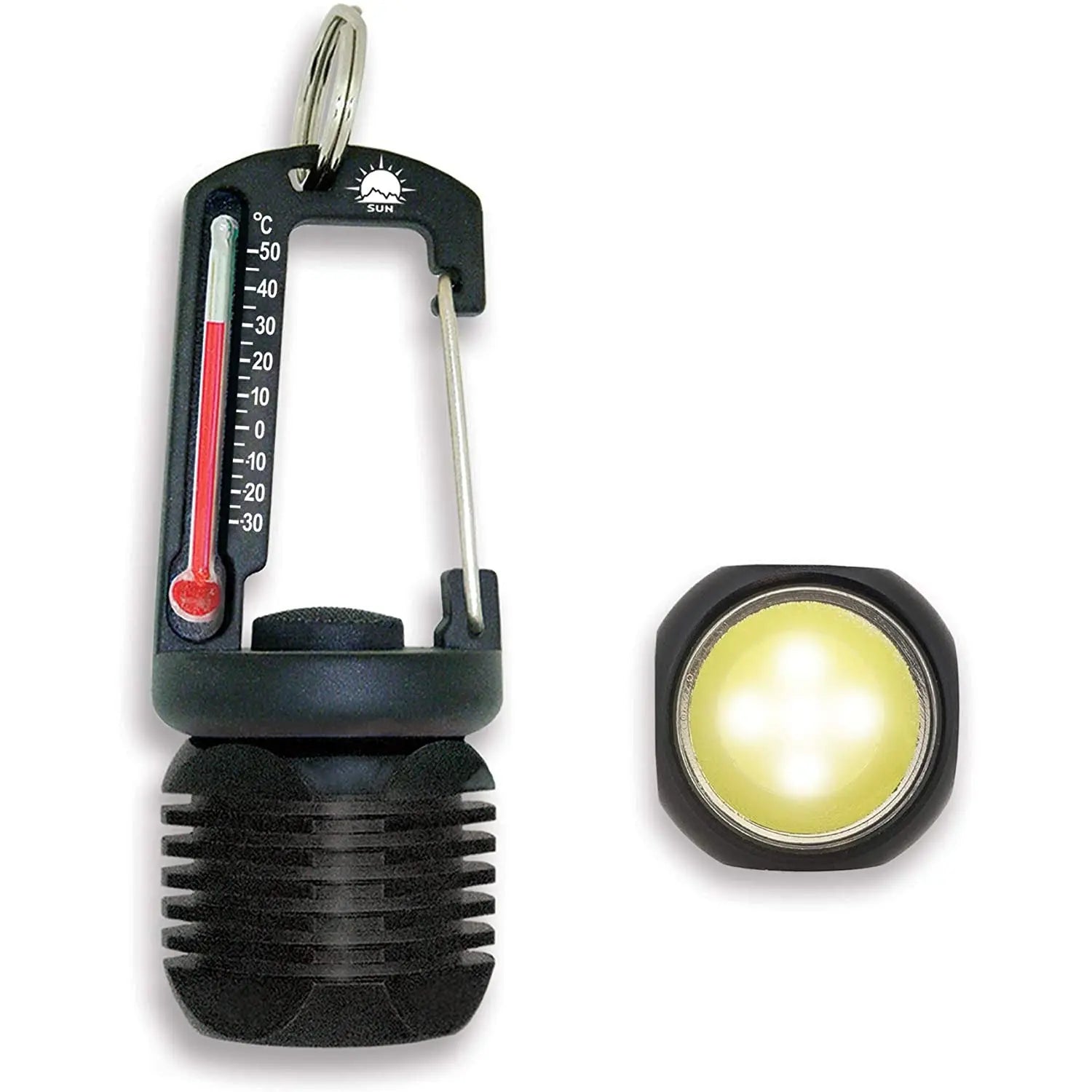 Sun Company TempaTorch  and Celsius Thermometer, Carabiner Pattan Australia