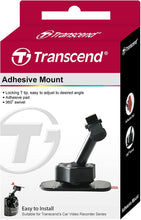 Load image into Gallery viewer, Transcend Dashcam Accessories Car Adhesive Mount  Black
