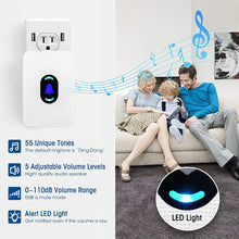 Load image into Gallery viewer, Daytech Wireless Smart Doggie Potty Communication Door Bell
