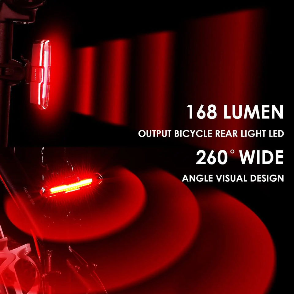 Canway Ultra Bright Bike Light USB Rechargeable, LED Bicycle Rear Light Pattan Australia