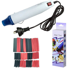 Load image into Gallery viewer, Mini Heat Gun with 127 pcs Heat Shrink Tube, Portable Hot Air Gun for Heat Shrink Tubing, DIY Craft Pattan Australia
