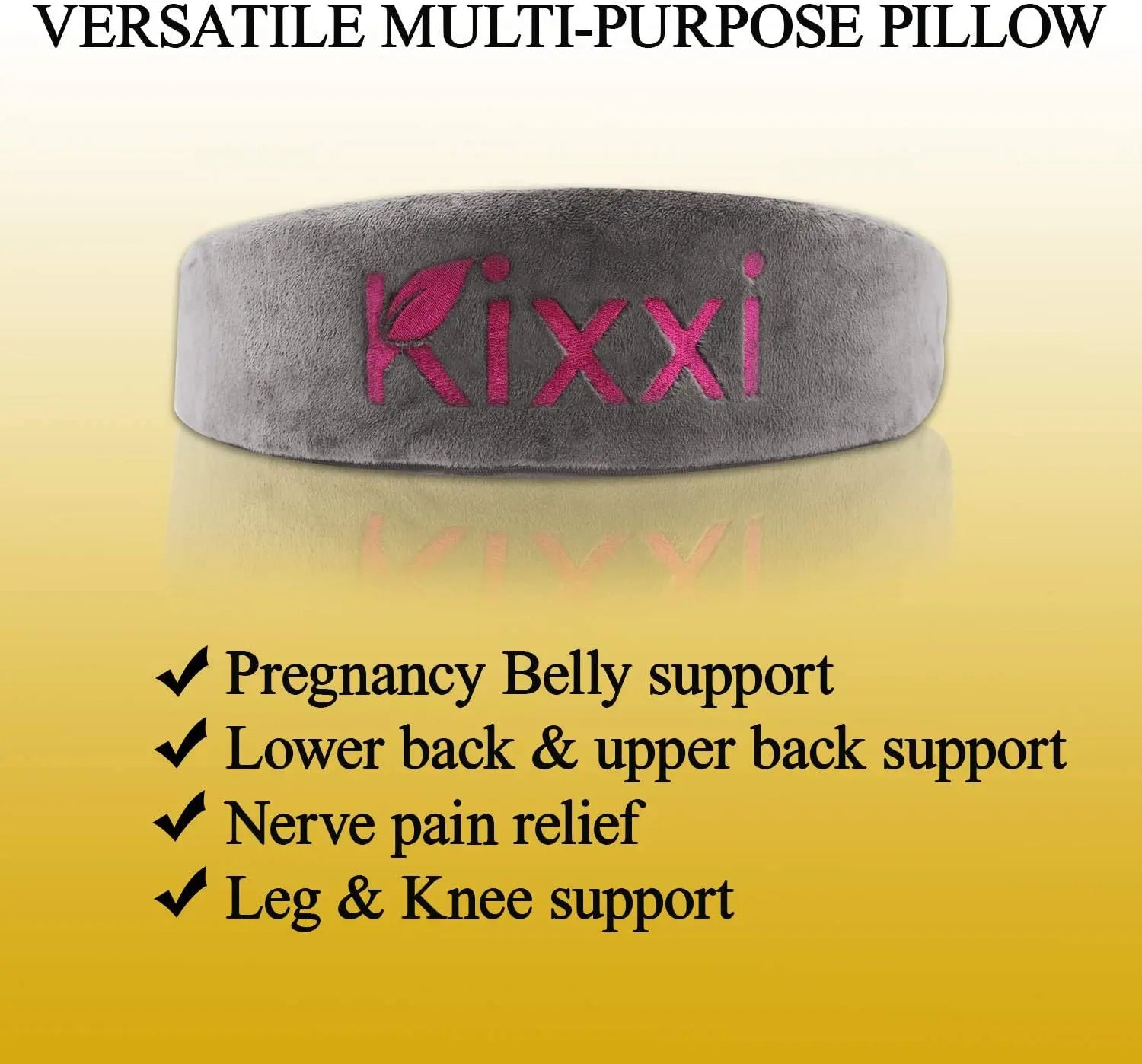 Baby Wedge and back support pillow with Memory foam. Support Belly, Knees, Body & Back Pattan Australia